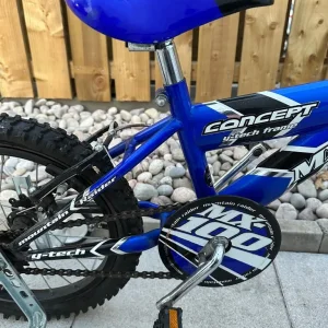 Concept MX-100 Blue 16" Boys Mountain Bike with Stabilisers - Image 4