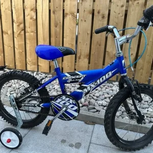 Concept MX-100 Blue 16" Boys Mountain Bike with Stabilisers