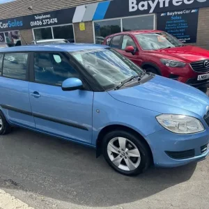 SKODA FABIA 1.2 SE Blue Manual Petrol 2014