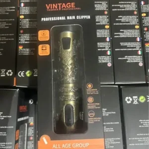 Vintage Hair Trimmer with Carbon Steel Blade