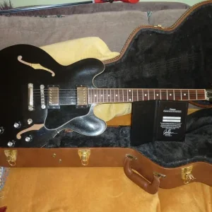 gibson es335 dot, graphite metallic - Image 6