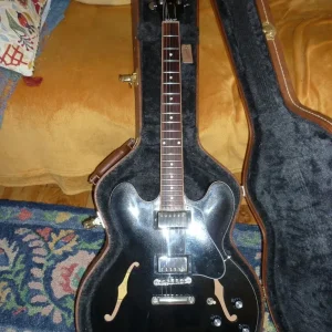 gibson es335 dot, graphite metallic - Image 8