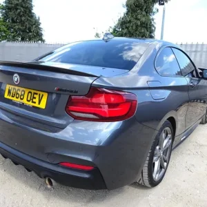 2019 BMW M240I Auto with Front Damage – Repairable, Cat-S Salvage