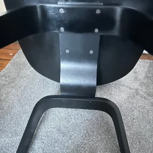 Bent plywood Eames-style dining chairs - Image 5