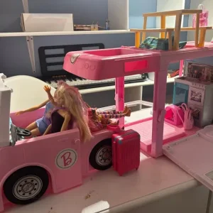 Barbie Camper Van with Horse and Accessories - Image 2