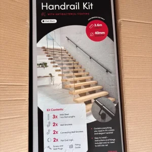 Rothley handrail kit Matt back 3.6m
