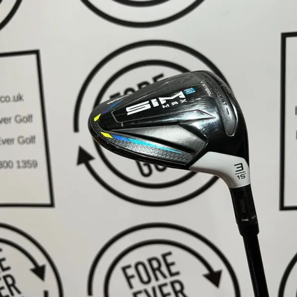 TaylorMade SIM2 3 Wood 15 Degrees RH 65g Regular Flex