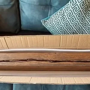 Dark Oak Fireplace Mantel - Image 3