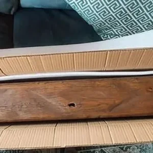 Dark Oak Fireplace Mantel