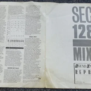 Seck 1282 Vintage Mixing Desk with Power Unit - Image 4