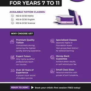 Maths, English & Science Tutoring by UK Graduates