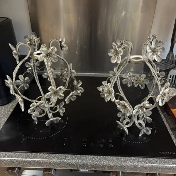 Chandelier type lamp shades