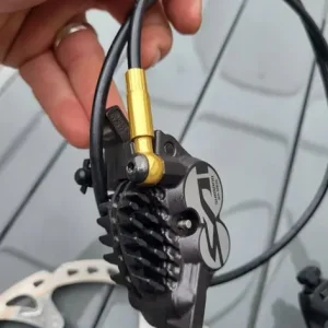 Shimano Saint BR-M820 4-piston brake set with discs - Image 3