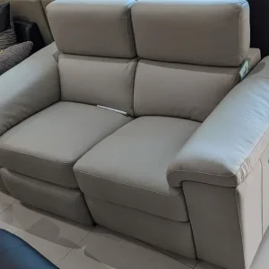 Stockton premium leather 2 seater sofa - Image 3