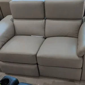 Stockton premium leather 2 seater sofa - Image 4