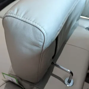 Stockton premium leather 2 seater sofa