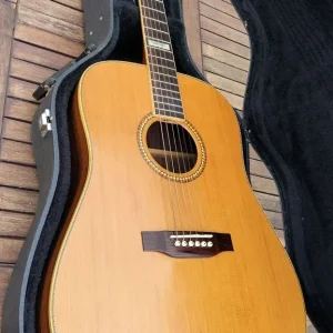 Tanglewood six string guitar and case - Image 2