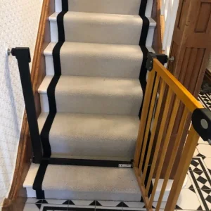 Elegant Single Panel Wooden Safety Gate