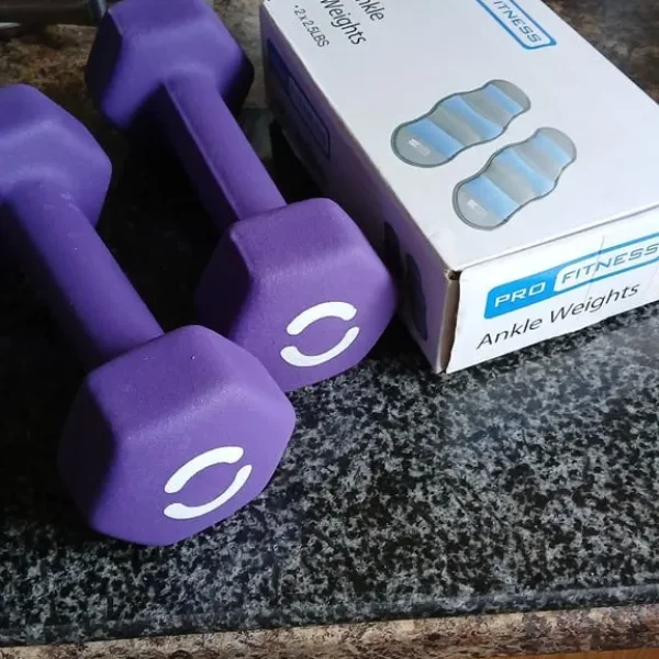 Weights plus foot warmer