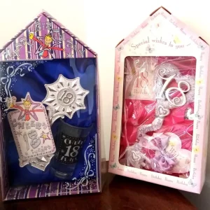 Novelty boxed 18th and 21st birthday charms - Image 4