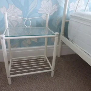 King Size Bed with Dreams Mattress and Matching Bedside Tables – Metal Frame - Image 2