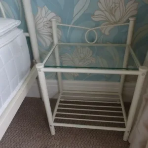 King Size Bed with Dreams Mattress and Matching Bedside Tables – Metal Frame - Image 3