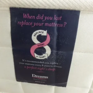 King Size Bed with Dreams Mattress and Matching Bedside Tables – Metal Frame - Image 8