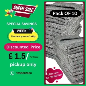 Van blanket pack of 10