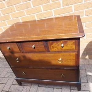 Stag minstrel vintage chest of drawers