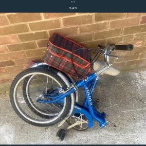 Small Adults Vintage 1986 Elswick Folder Folding Shopper Cycle 3Speed - Image 2