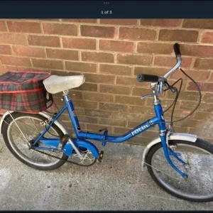 Small Adults Vintage 1986 Elswick Folder Folding Shopper Cycle 3Speed