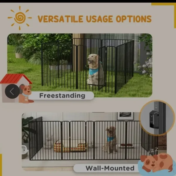 Modern dog pen