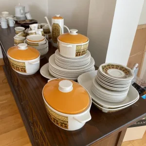 Royal Doulton Parquet Fine China HUGE set - Image 6