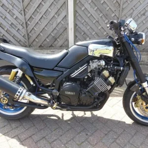 Yamaha FZX750 E Reg with ZRX 1100 Swing Arm and Millie 1000 Front End - Image 2