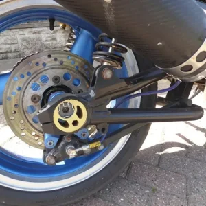 Yamaha FZX750 E Reg with ZRX 1100 Swing Arm and Millie 1000 Front End - Image 4