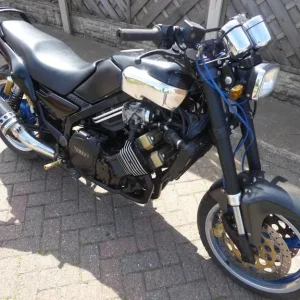 Yamaha FZX750 E Reg with ZRX 1100 Swing Arm and Millie 1000 Front End - Image 7
