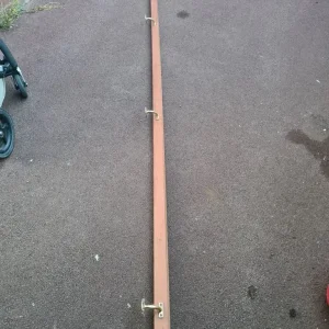 Wooden bannister for stairs