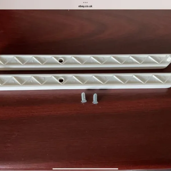 Ikea Trofast drawer runners, pair with grub screws