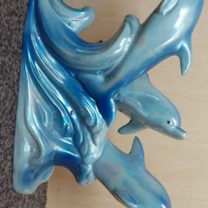 Dolphin sculpture home decor