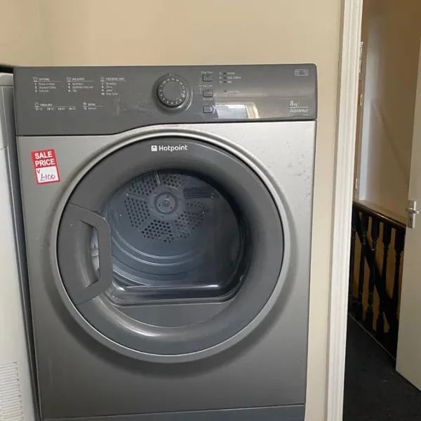 GREY HOTPOINT VENTED TUMBLE DRYER (FULLY CLEANED)