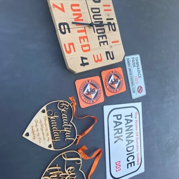 Dundee United garden bar accessories