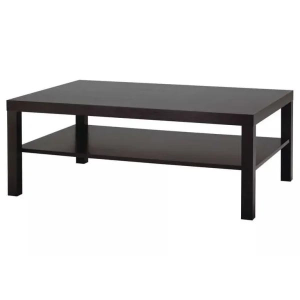 Ikea LACK Coffee table, black-brown, 118x78 cm