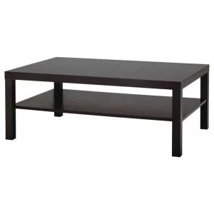 Ikea LACK Coffee table, black-brown, 118x78 cm