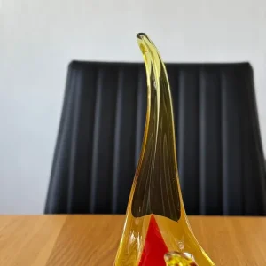 Vintage 1960s hand-blown swan glass piece - Image 3