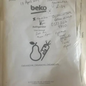 Beko fridge freezer - Image 8