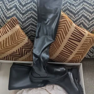 All Saints above the knee leather boots