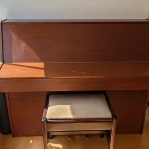 Kemble Upright Piano with Matching Stool - Image 2