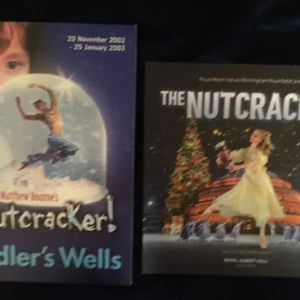 Nutcracker Ballet programmes – Matthew Bourne 2003 & Birmingham Royal Ballet 2017