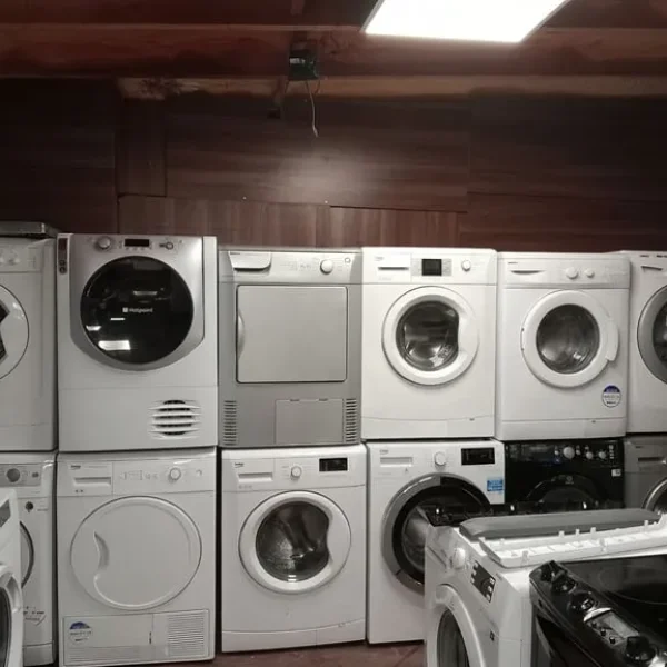Selection of reconditioned washing machines and tumble dryers