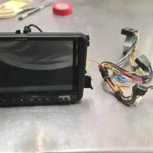 Alpine X801D-U 8-inch Head Unit with VW Fascia - Image 3